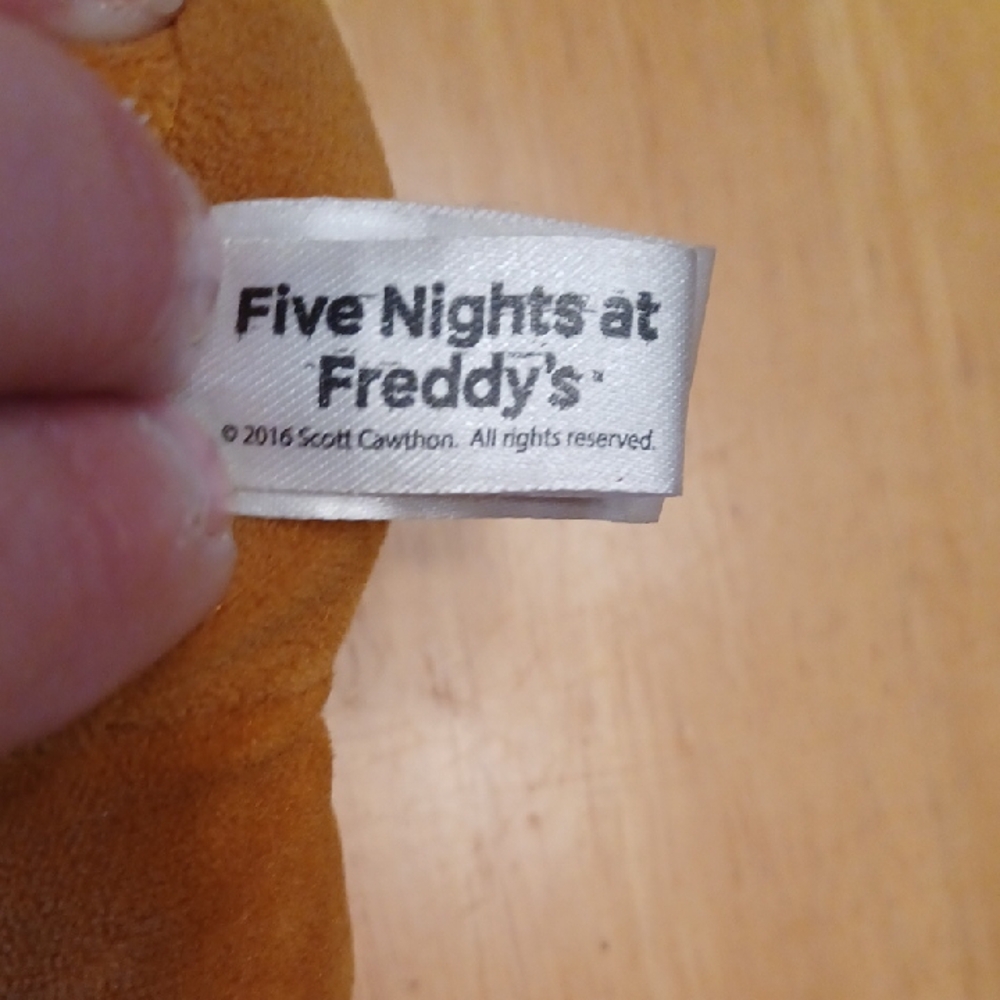 Five Nights at Freddy's Freddy Fazbear Plush Bear Brown Black 8in, 2016 - Picture 2 of 16